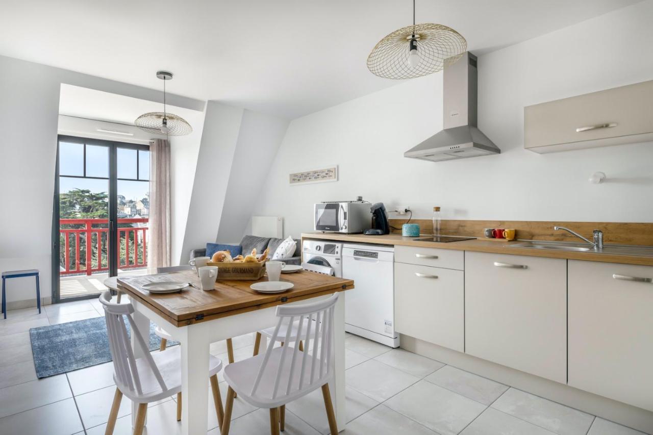 Sejour Pour 6 Face A La Grande Plage De Pleneuf Exterior photo